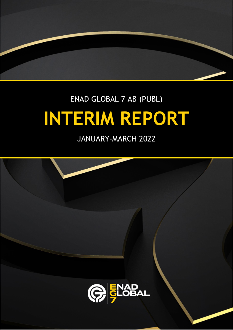 Cover of Enad Global 7 Interim Report: January-March 2022