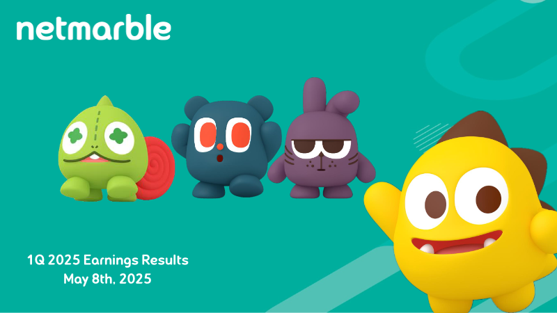 Cover of Netmarble 1Q 2025 Earnings Results