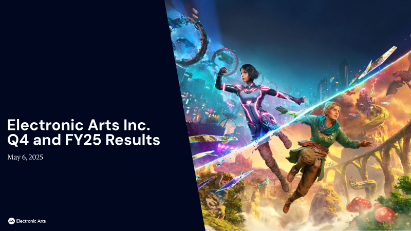 Cover of Electronic Arts Q4 and FY25 Results