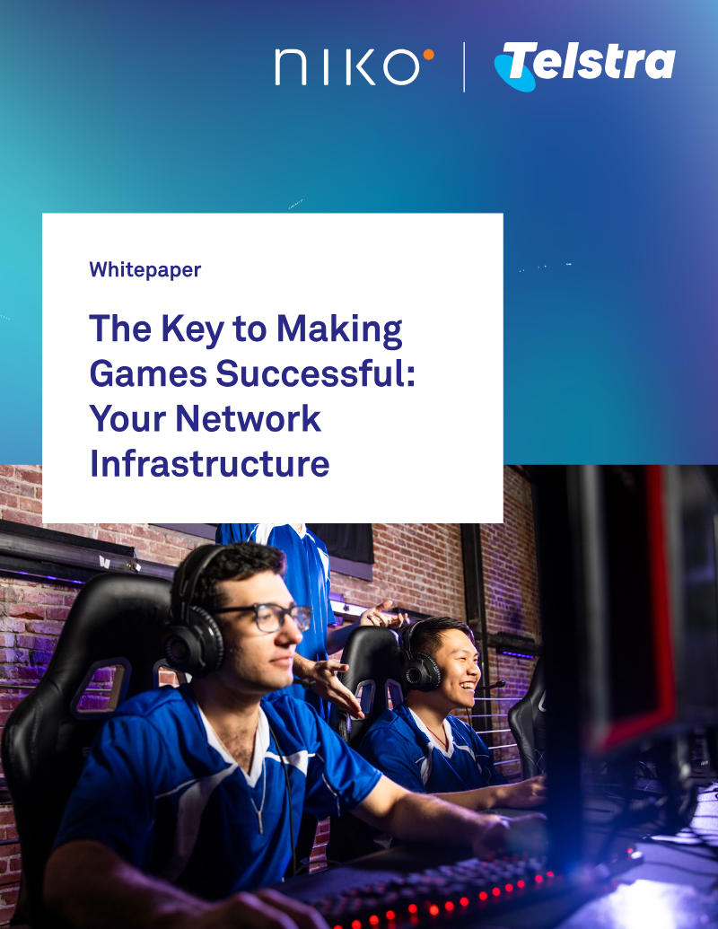 Cover of The Key to Making Games Successful: Your Network Infrastructure