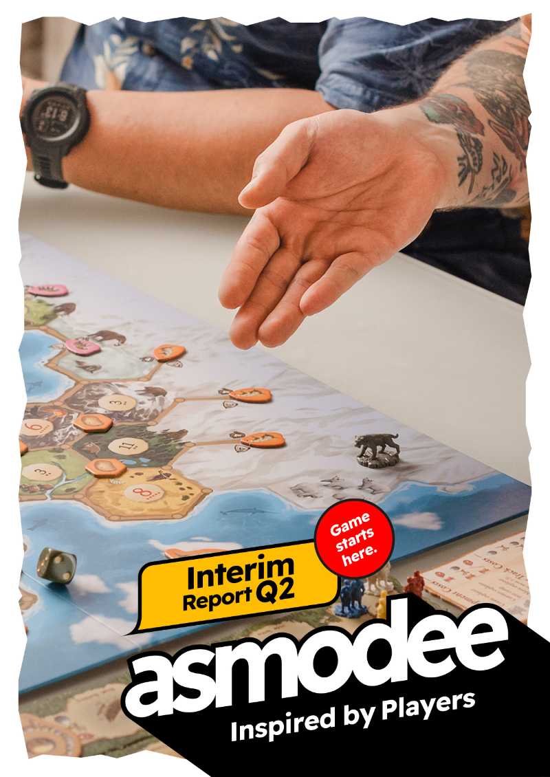 Cover of Asmodee Q2 25/26 Earnings Release