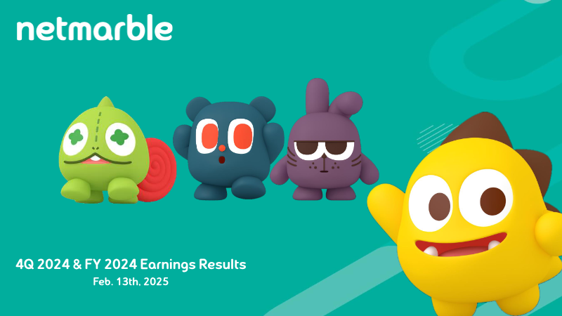 Cover of Netmarble 4Q 2024 and FY 2024 Earnings Results