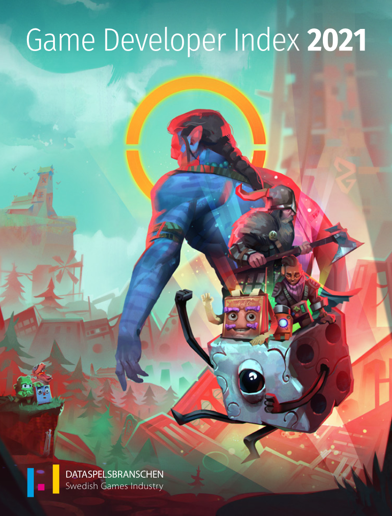 Cover of Swedish Games Industry: Game Developer Index 2021
