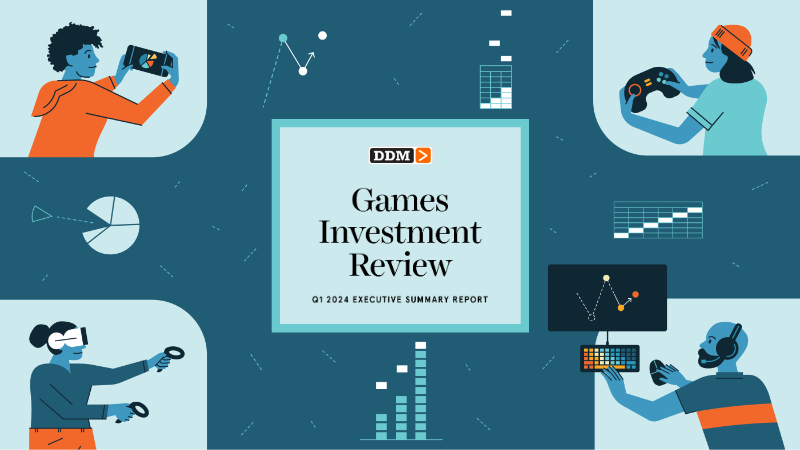 Cover of Games Investment Review: Q1 2024 Executive Summary Report