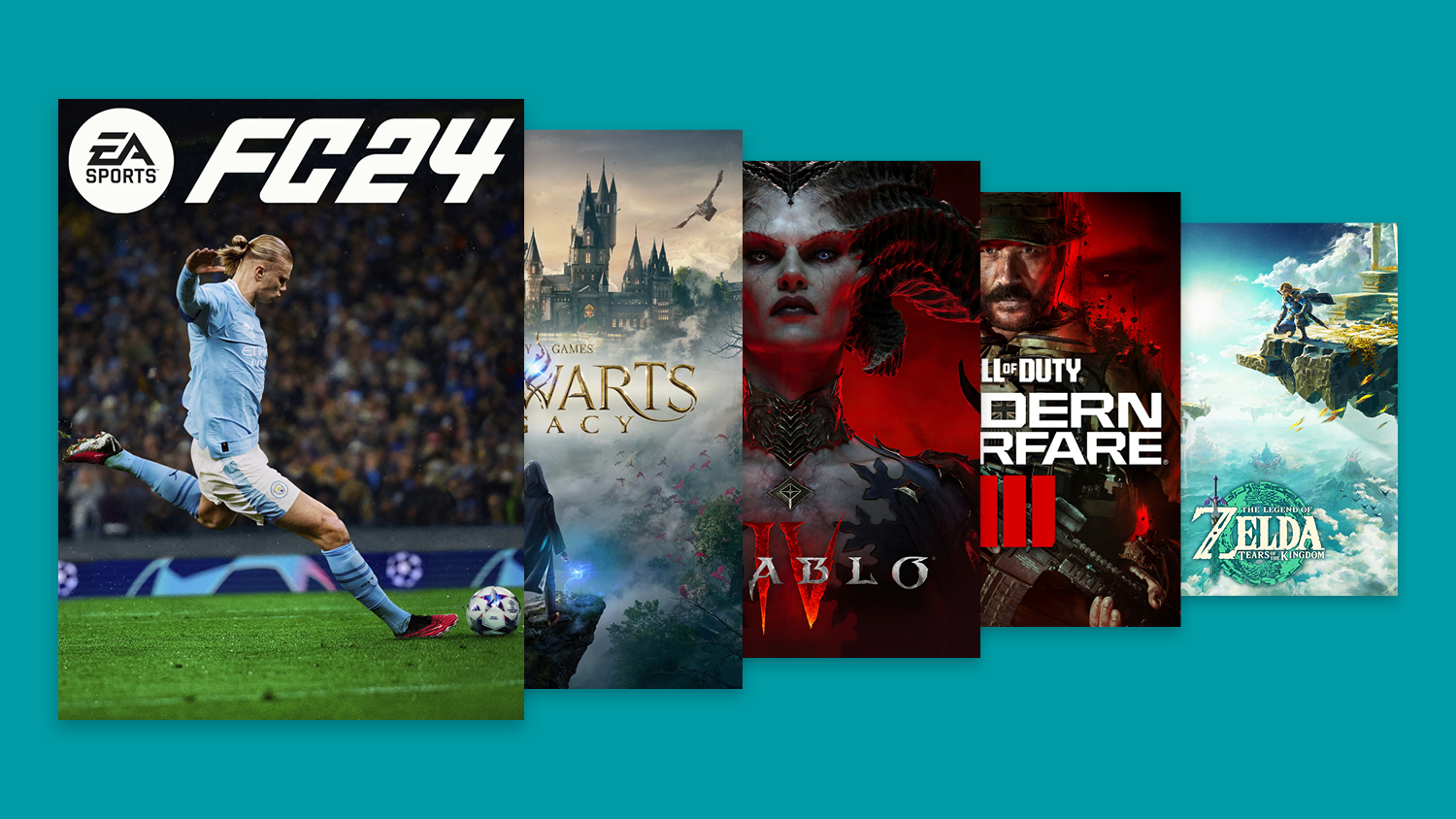 Cover of Game Annual Charts: The Most Successful New Games in Germany in 2023