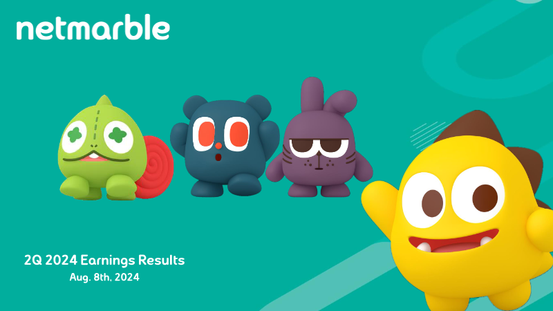 Cover of Netmarble 2Q 2024 Earnings Results