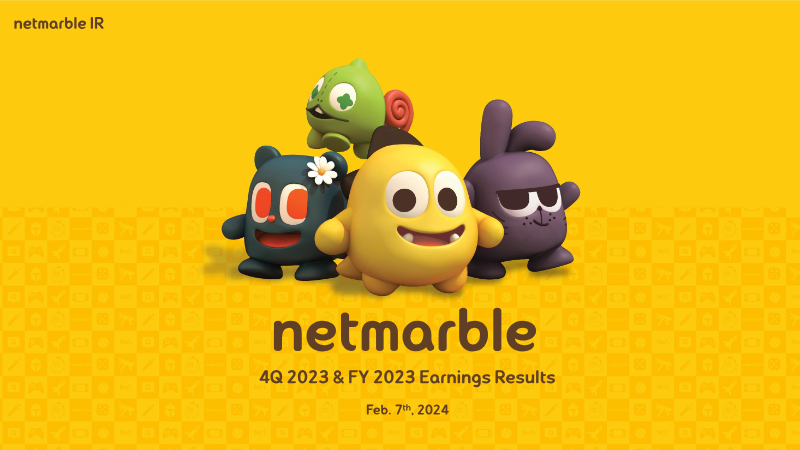 Cover of Netmarble 4Q 2023 & FY 2023 Earnings Results