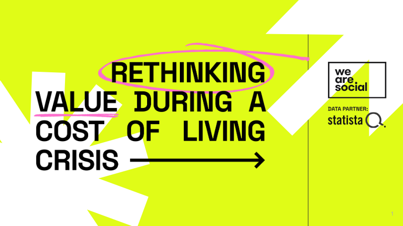 Cover of Rethinking Value During a Cost of Living Crisis