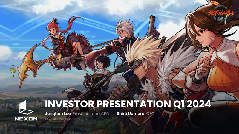 Cover of Nexon Q1 2024 Investor Presentation
