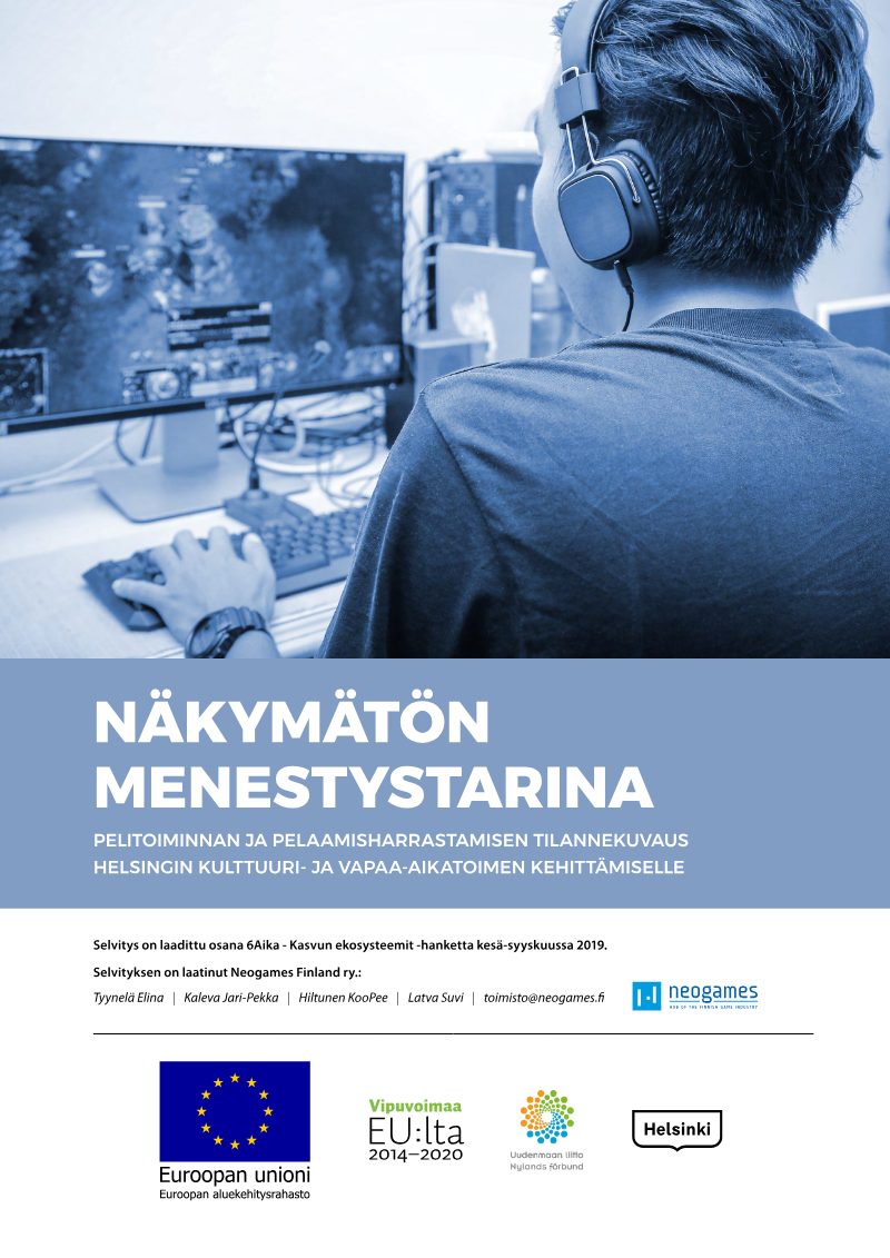 Cover of Invisible Success Story: Game Activities in the Culture and Leisure Sector in Helsinki