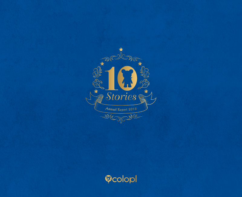 Cover of COLOPL Annual Report 2018