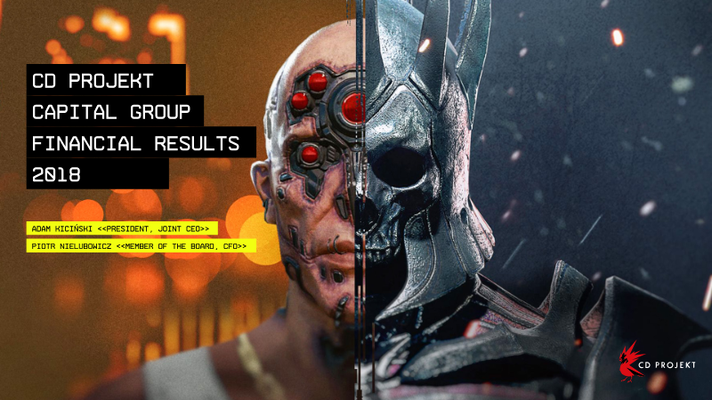 Cover of CD PROJEKT Group Financial Results: 2018