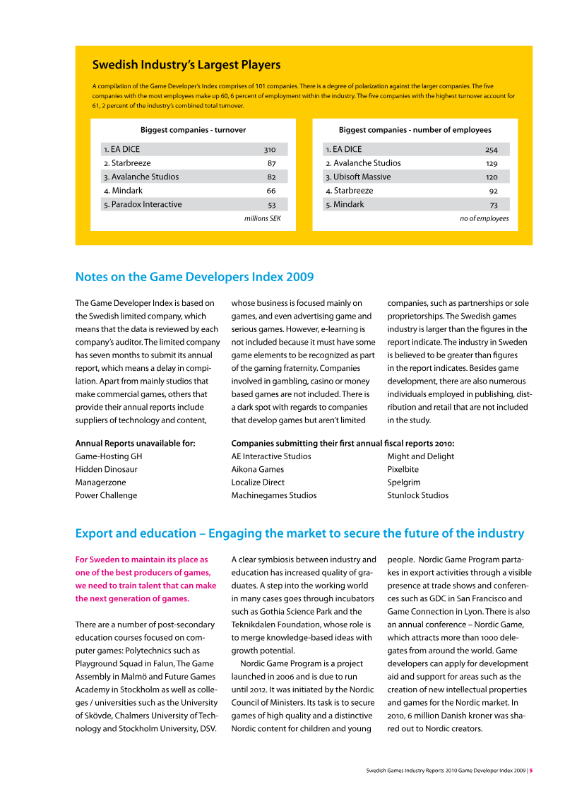 Page 5 of the report