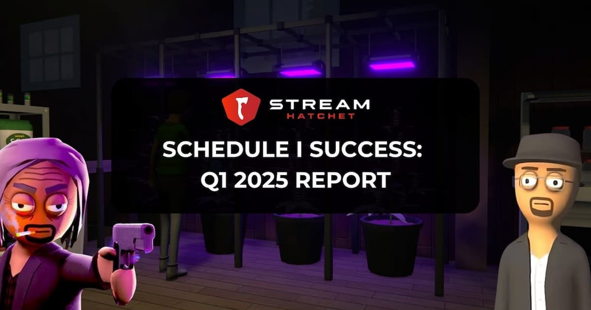 Cover of Schedule I’s Success: Live Streaming in Q1 2025