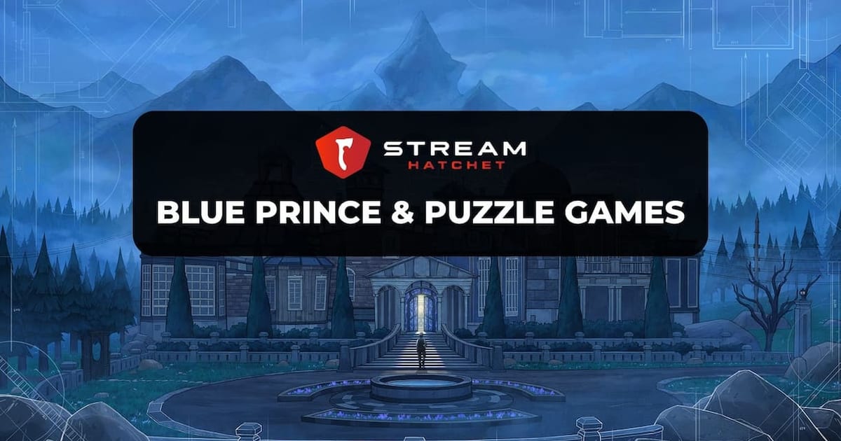 Cover of Blue Prince and Puzzle Games on Live Streaming