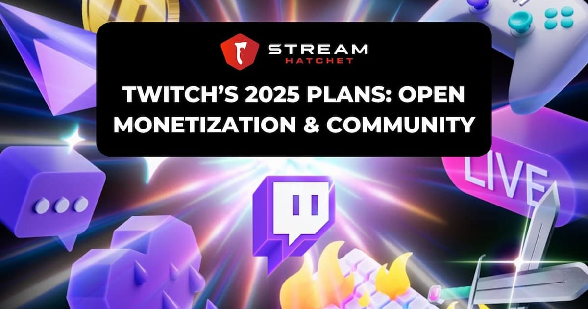 Cover of Twitch’s Plans for 2025: Monetization & Community on Live Streaming