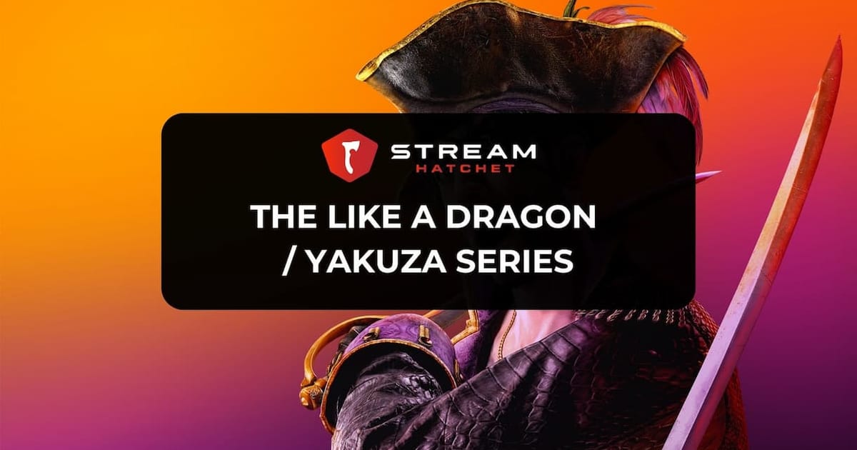Cover of The Like a Dragon / Yakuza Series on Live Streaming
