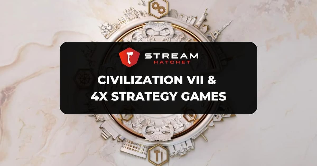 Cover of Civilization 7 and 4X Strategy Games on Live Streaming