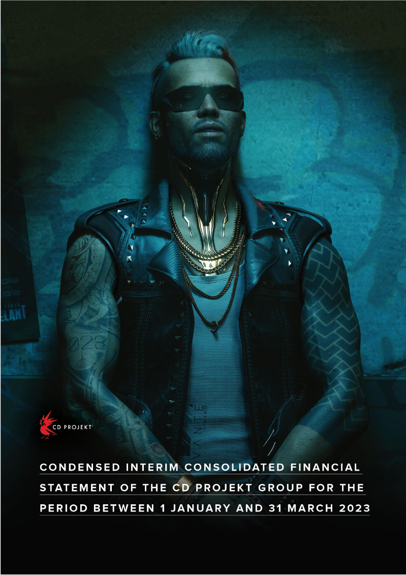 Cover of Condensed Interim Consolidated Financial Statement: CD PROJEKT Group Q1 2023