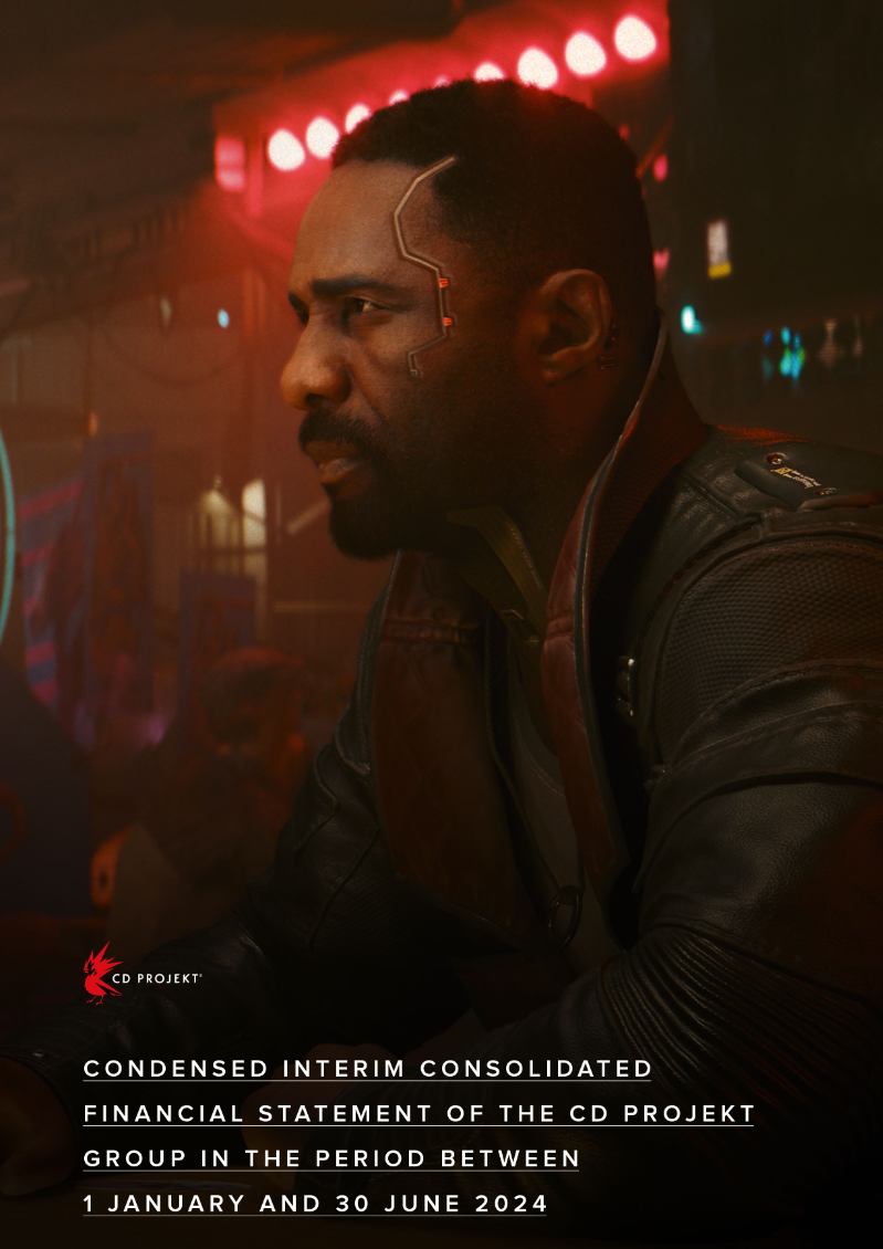 Cover of CD PROJEKT Group Condensed Interim Consolidated Financial Statement: H1 2024
