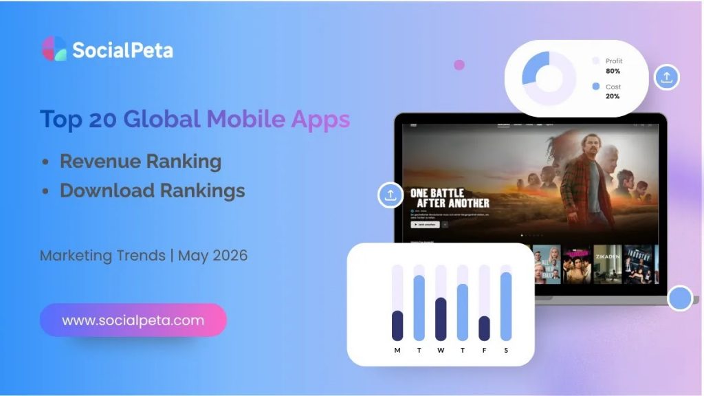 Cover of Top Mobile Apps with Maximum Downloads in May 2026