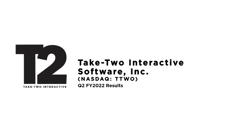 Cover of Take-Two Interactive Q2 FY2022 Results