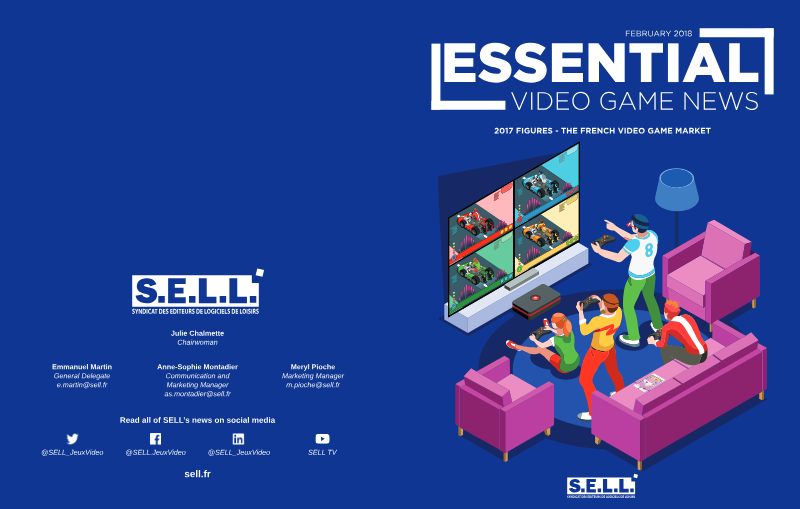 Cover of 2017 Figures: The French Video Game Market