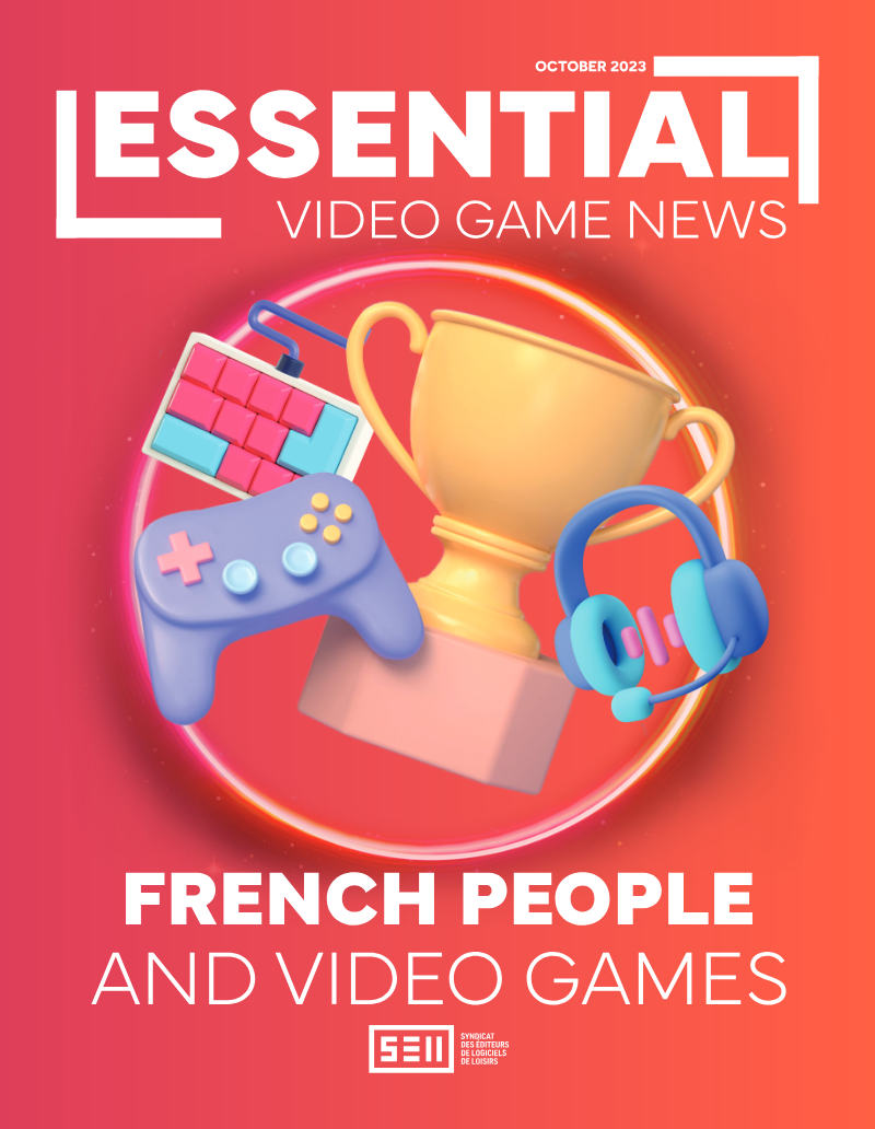 Cover of French People and Video Games: October 2023