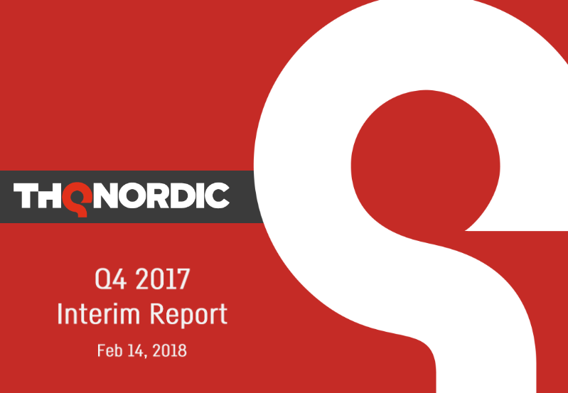 Cover of THQ Nordic Q4 2017 Interim Report