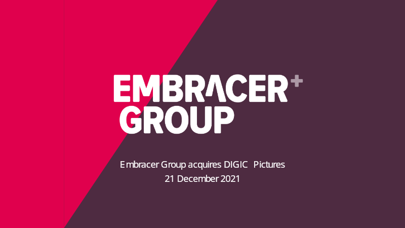 Cover of Embracer Group Acquires DIGIC Pictures