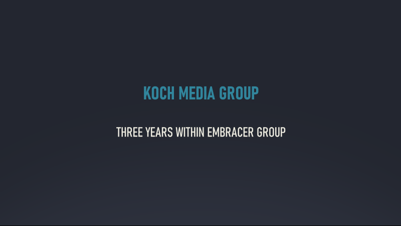 Cover of Three Years Within Embracer Group