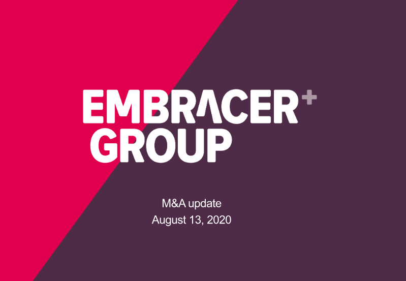 Cover of Embracer Group M&A Update: August 13, 2020
