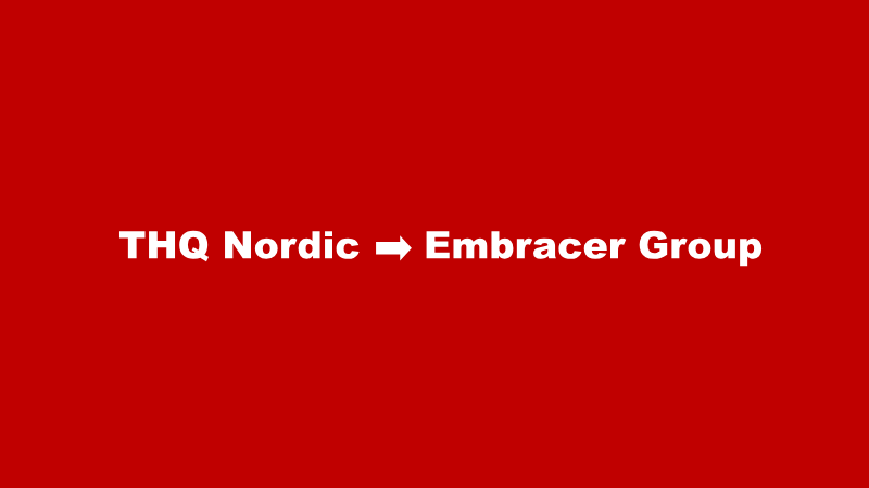 Cover of THQ Nordic: Embracer Group Investor Presentation