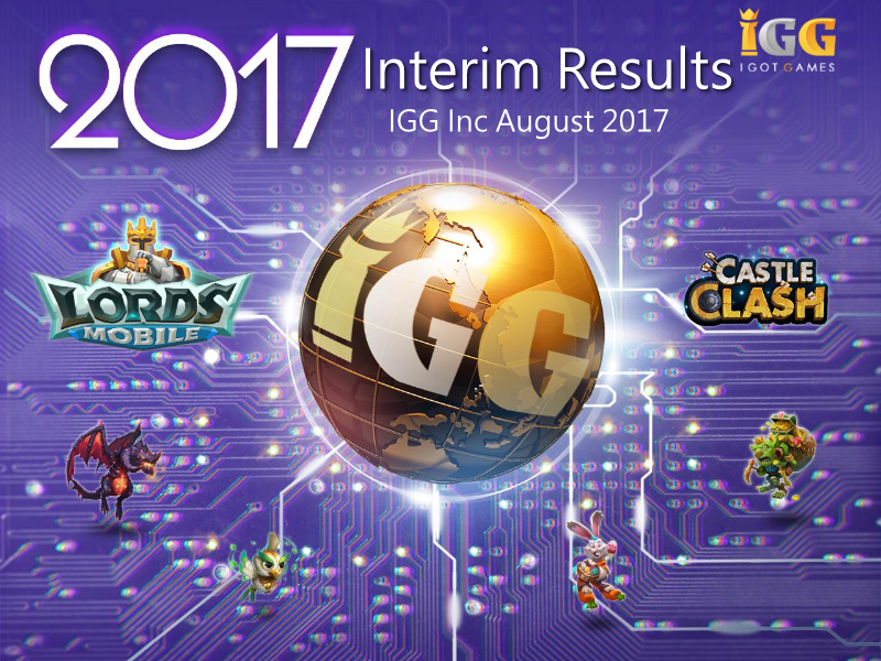 Cover of IGG Interim Results 2017