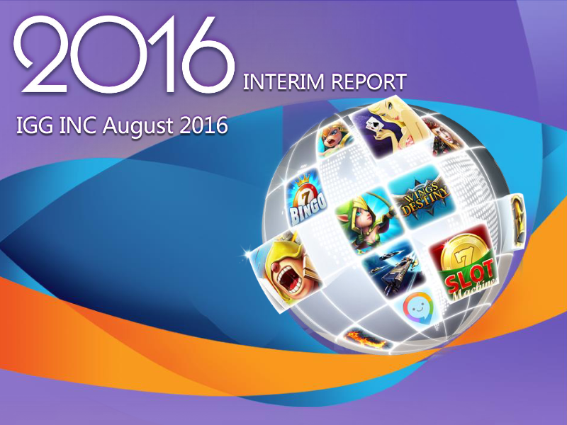 Cover of IGG Interim Report: August 2016