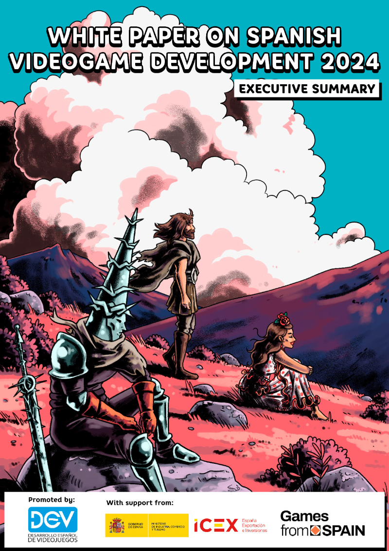 Cover of White Paper on Spanish Video Game Development 2024: Executive Summary