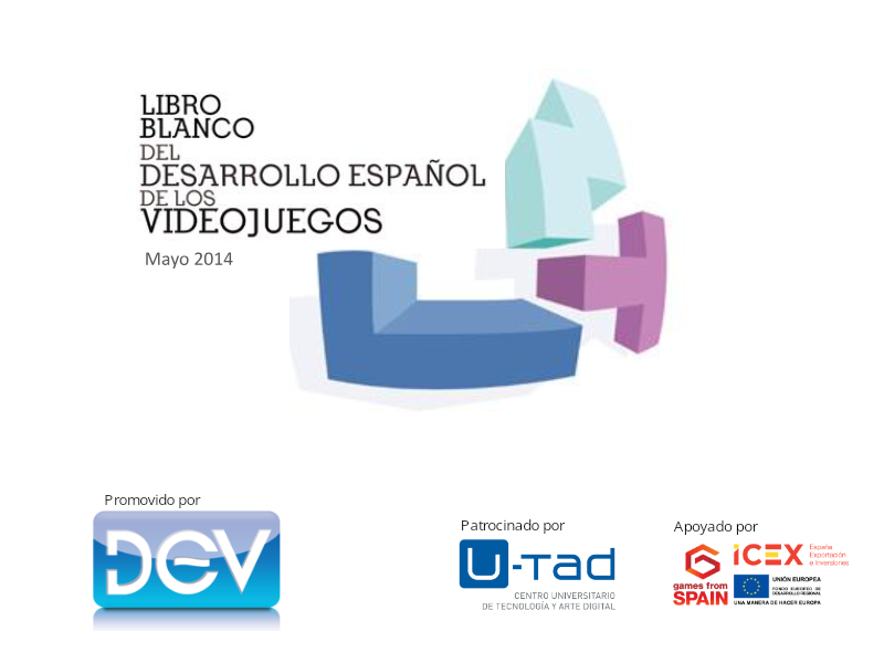 Cover of Libro Blanco del Desarrollo Español de Videojuegos 2014