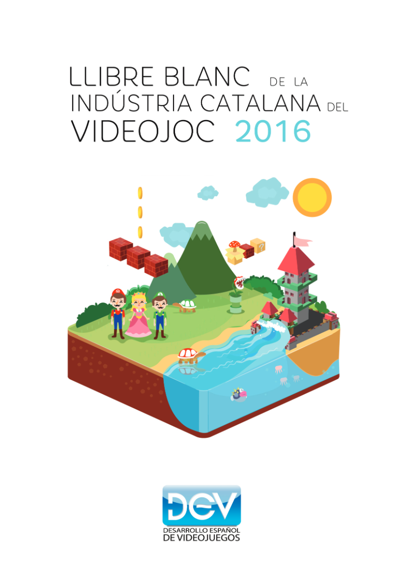 Cover of Llibre Blanc de la Indústria Catalana del Videojoc 2016