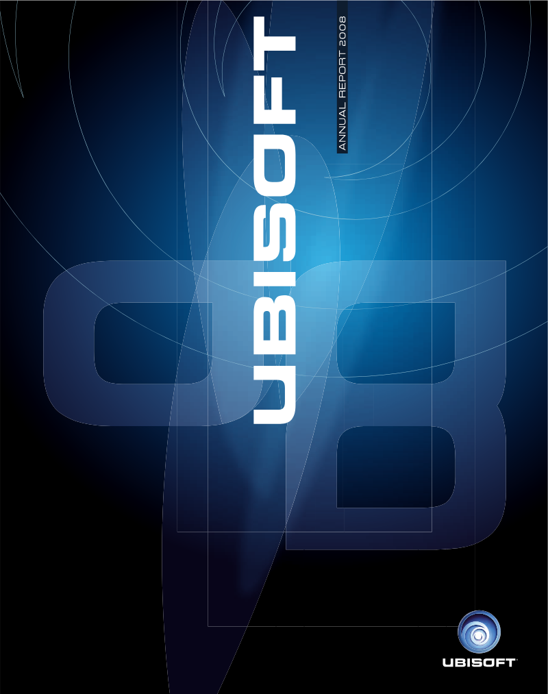 Cover of Ubisoft Annual Report 2008