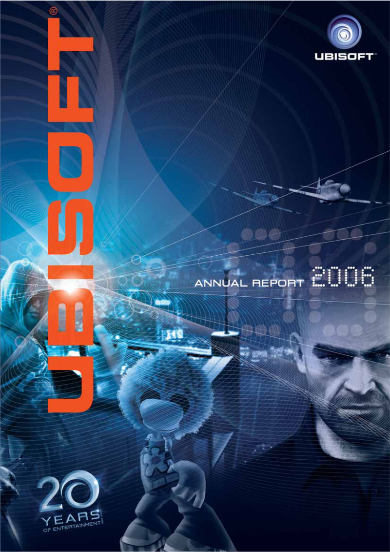 Cover of Ubisoft Annual Report 2006