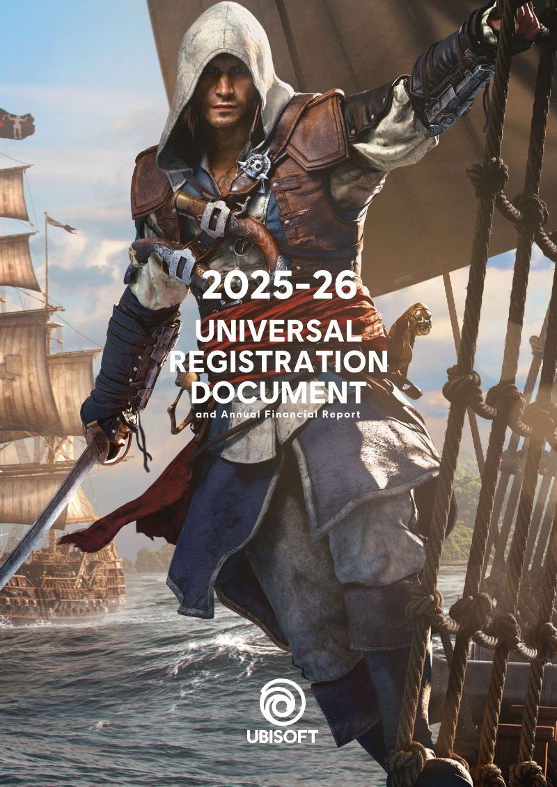 Cover of Ubisoft Universal Registration Document 2025-26