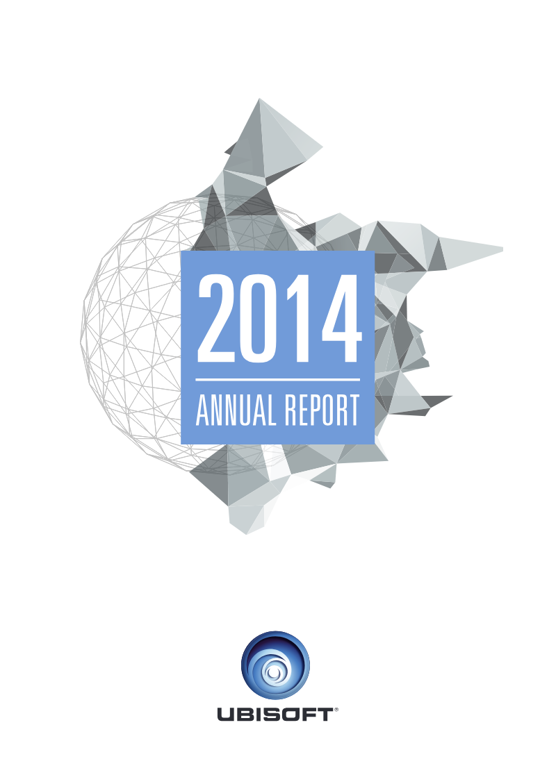 Cover of Ubisoft Annual Report 2014