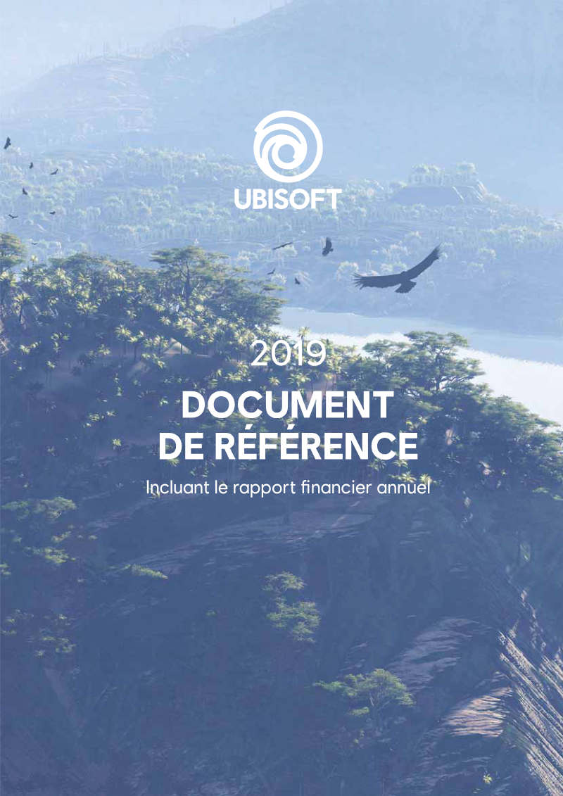 Cover of Ubisoft 2019 Document de Référence: Annual Financial Report