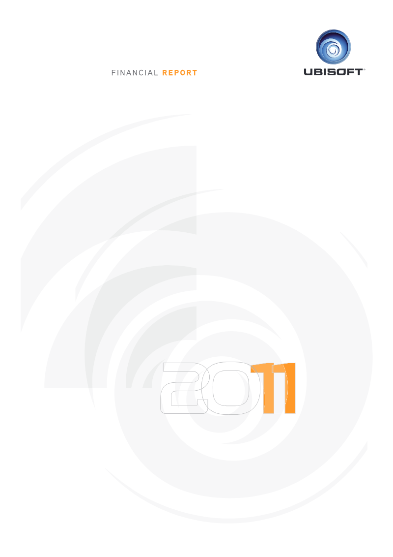 Cover of Ubisoft Financial Report 2010/2011
