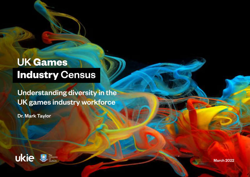 Cover of UK Games Industry Census 2022: Understanding Diversity in the UK Games Industry Workforce