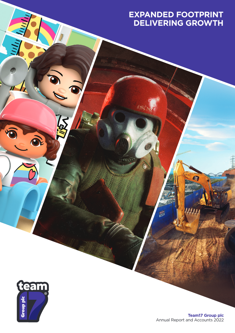Cover of Team17 Group Annual Report and Accounts 2022