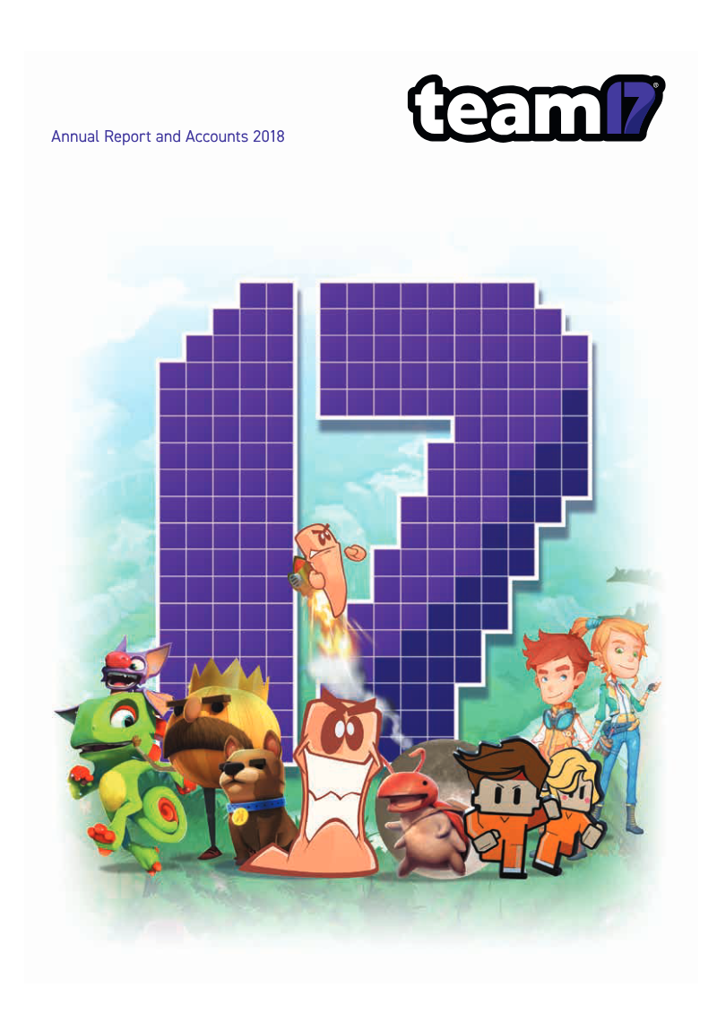 Cover of Team17 Annual Report and Accounts 2018