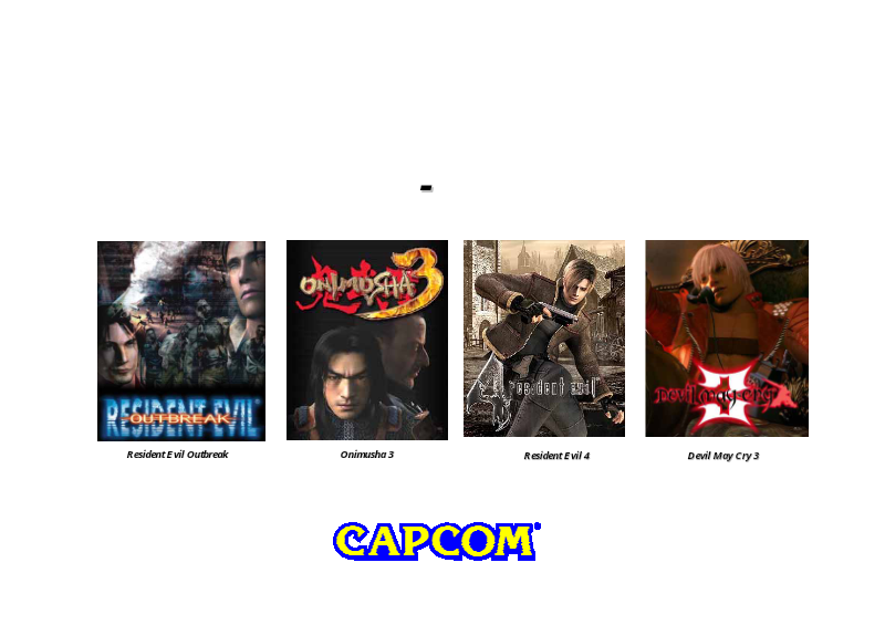 Cover of Capcom FY2003 Financial Results: Presentation Material
