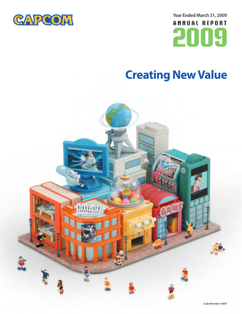 Cover of Capcom Annual Report 2009