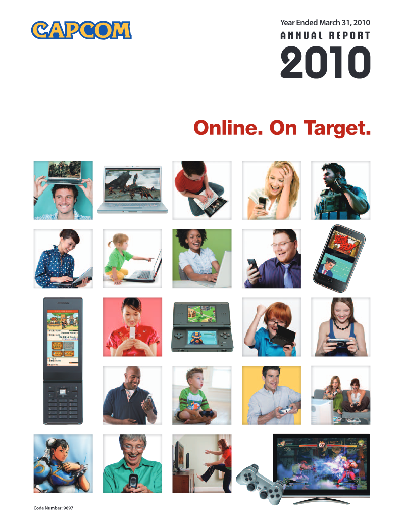Cover of Capcom Annual Report 2010
